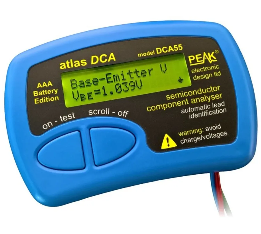 Peak Electronic Design DCA55 - Atlas DCA Semiconductor Analyser