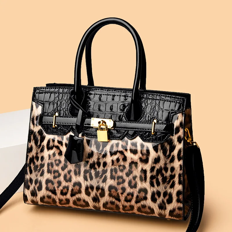 2023 Multiple Styles Leopard Pattern Leather Women\'s Handbags Luxury Fashion Lady Tote Bag Designer Shoulder Messenger Bags Sac