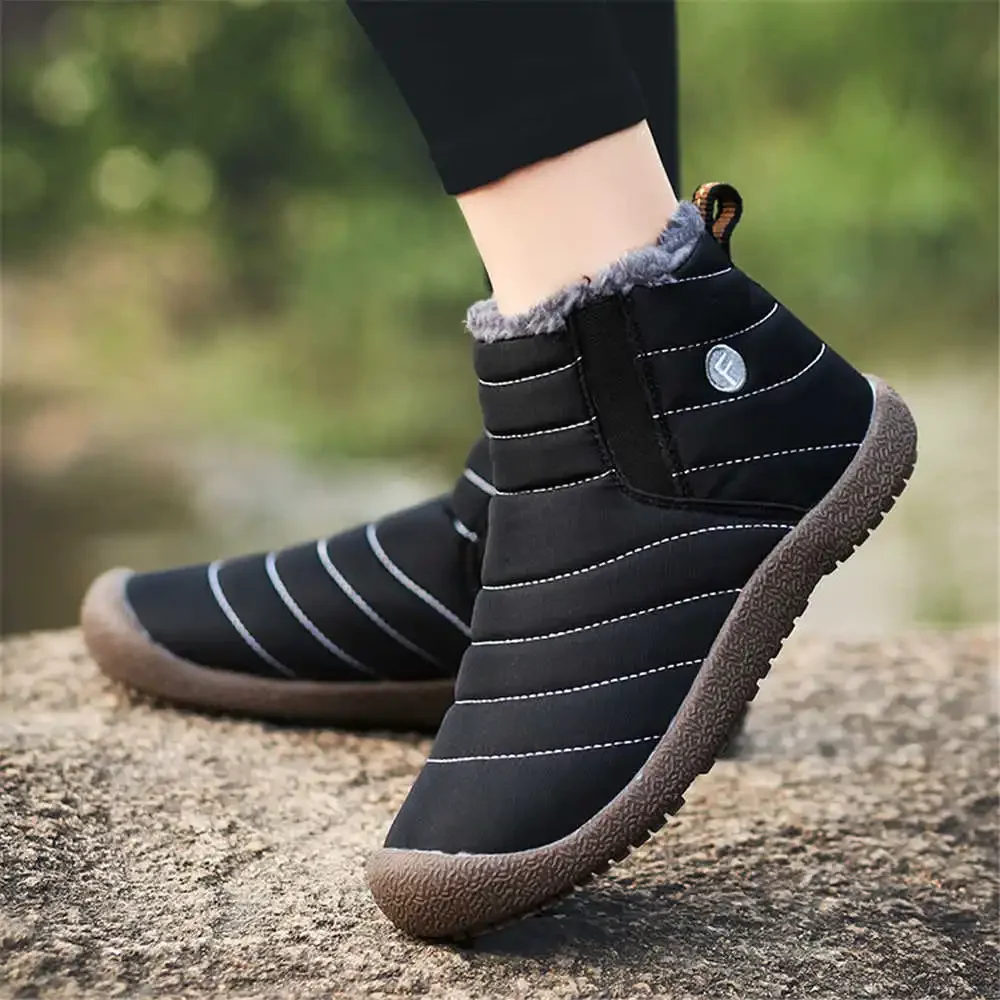 Slip On 36-48 Women's Long Walking Shoes Sports Moccasins Lady Boot Sneakers Luxary Genuine Brand Shose Excercise Maker