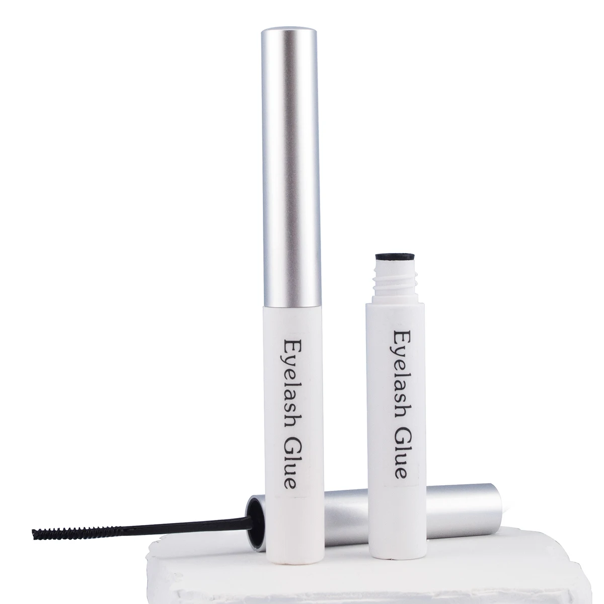 Enten van valse wimperlijm, niet-irriterend, echte, zelfopenende pasta, wegwerp, super plakkerig en duurzaam.