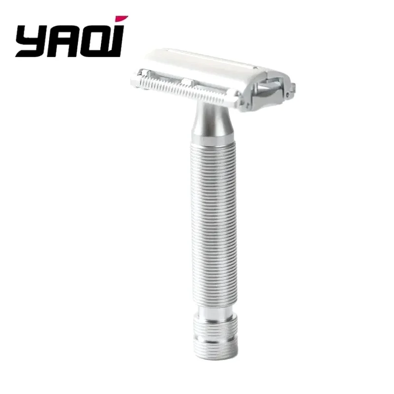 Monarch Matte Chrome Color 2026 Yaqi Safety Razor Beard Shaver Safety Razor