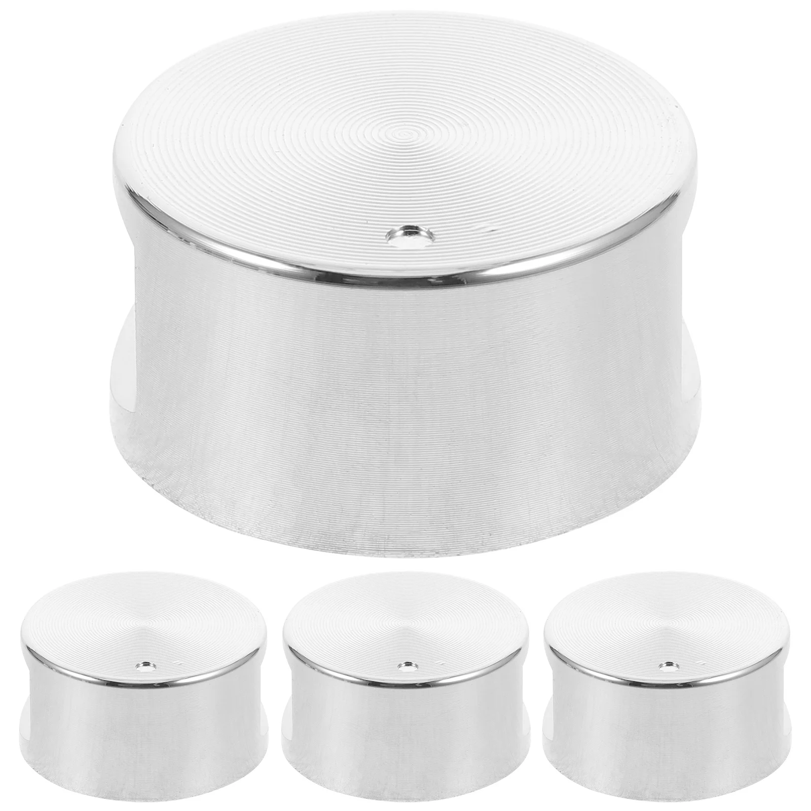 

4Pcs Metal Ignition Knobs Zinc Alloy Gas Stove Burner Control Replacement Oven Cooker Stove Buttons Metal Gas Range Knob