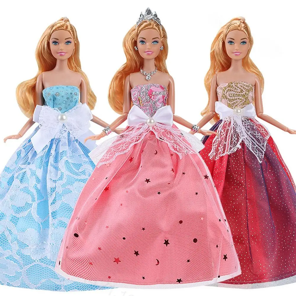 

High Quality Newest Doll Wedding Dress Fashion Handmade Girl Costume Clothes Casual Wear 30cm Doll Accessories 30cm Doll