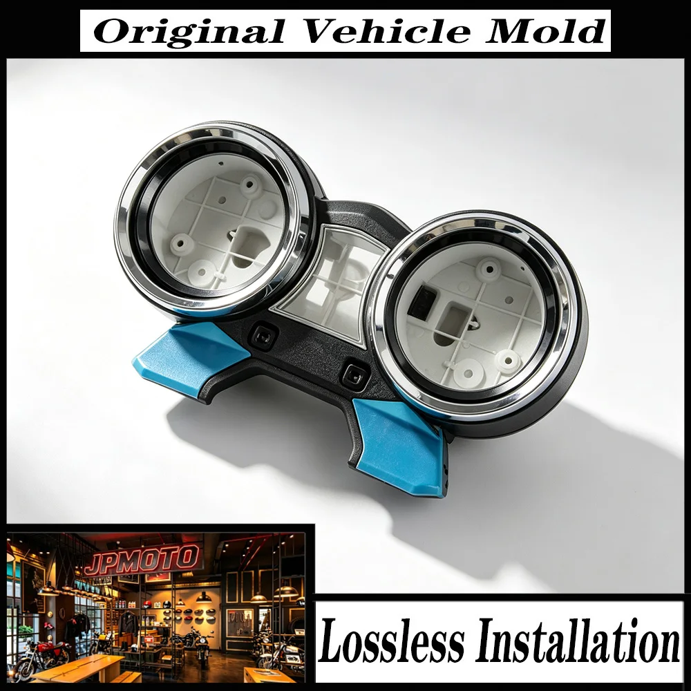 For Suzuki GSX1400 GSX 1400 GSXR1400 GSXR 1400 2002-2003 2004-2008 Motorcycle Tachometer Gauge Cover Case Housing  Silver Black