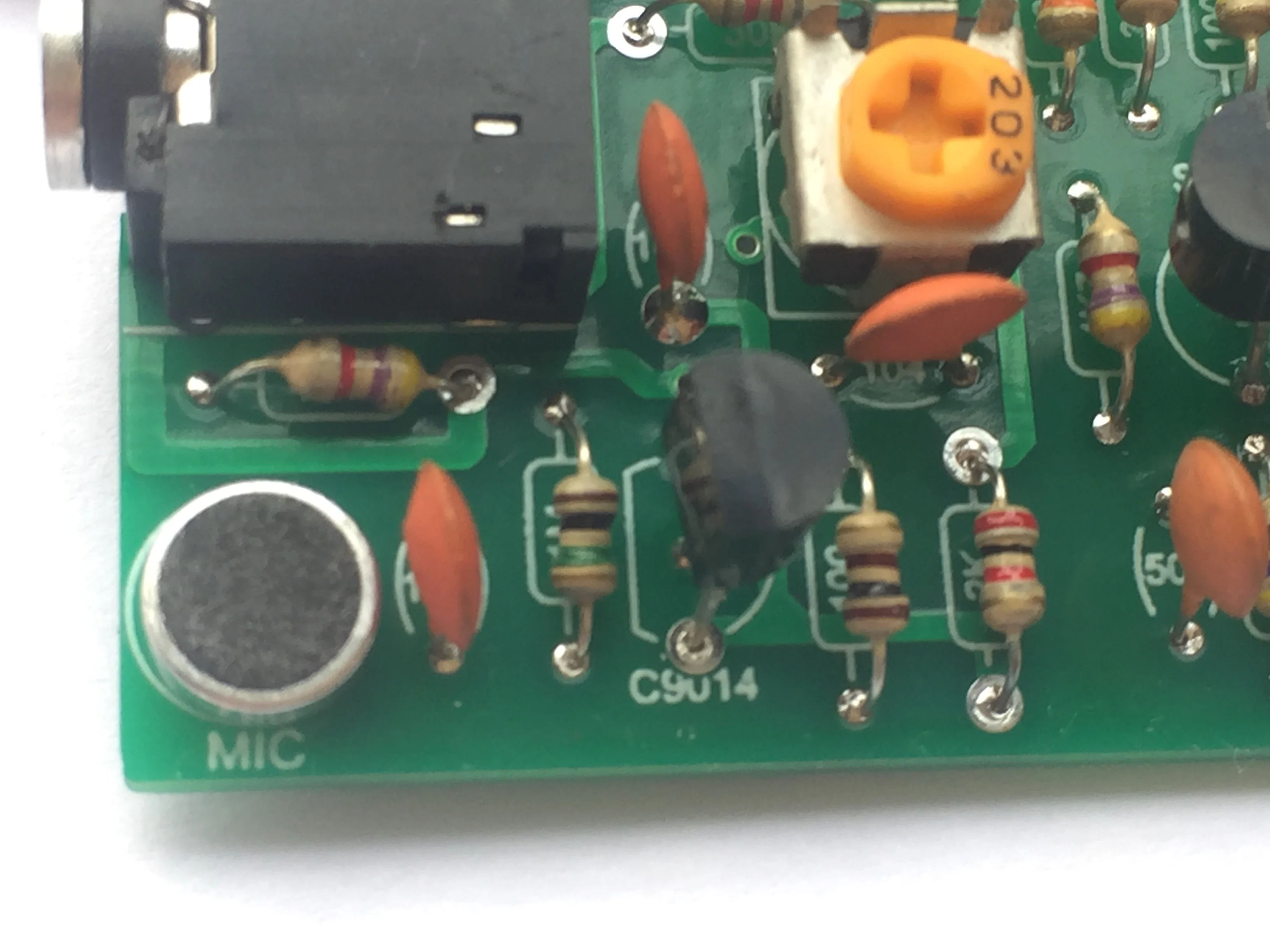 Kit Student Experimental FM Transmitter Wireless Microphone