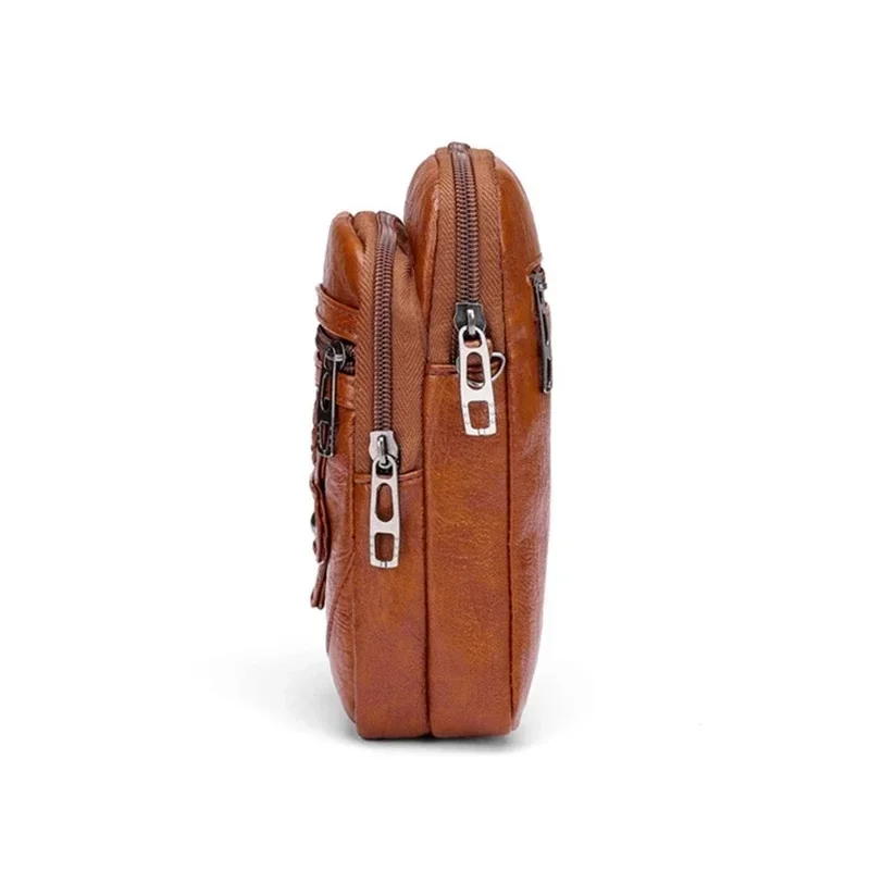 Rossbody New Texture Shoulder Bag Soft Leather Western Style Mature Fashion Retro Small Bag Suitable Ladies All-match Bag image 3