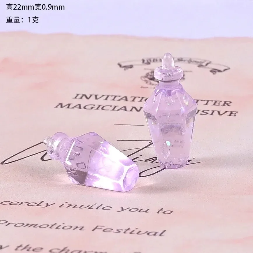 1:12 Dollhouse Miniature Magic Potion Bottles 10pcs Resin Retro Ornaments