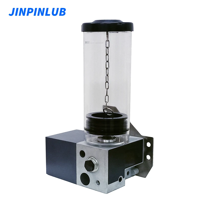 JINPINLUB EGM-8P 800mL Progressive Automatic Lubrication Pump with Level Sensor And Feed Button for Machine Tools