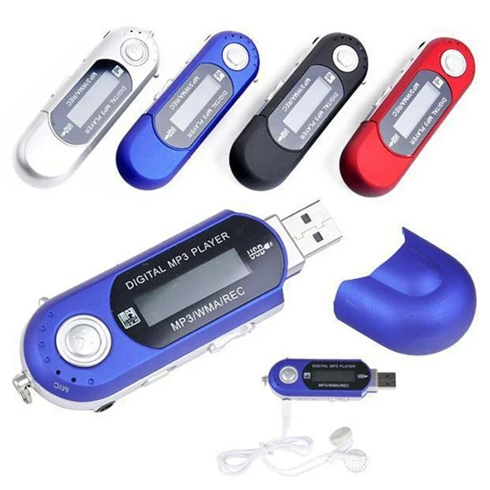 USB 내장 MP3 인라인 메모리, 스크린 디스플레이, 8GB 메모리 용량, 무손실 사운드 음악 미디어 MP3 플레이어, 음악 플레이어