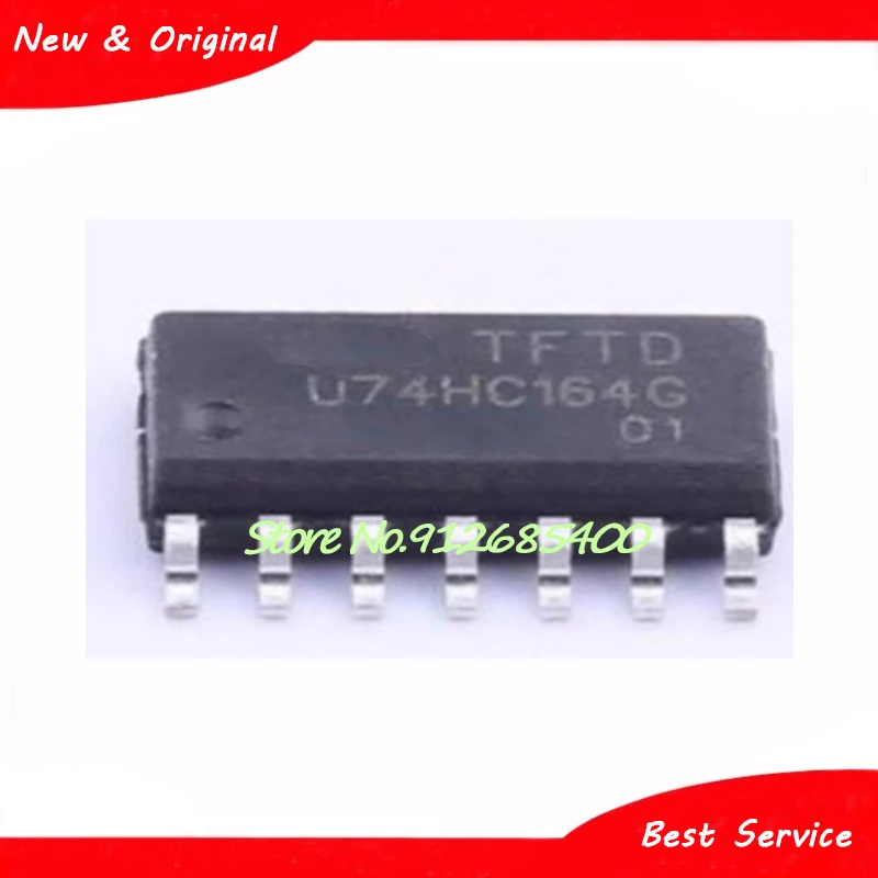 10 pièces/lot U74HC164G-S14-R U74HC164G SOP14 nouveau et Original en Stock