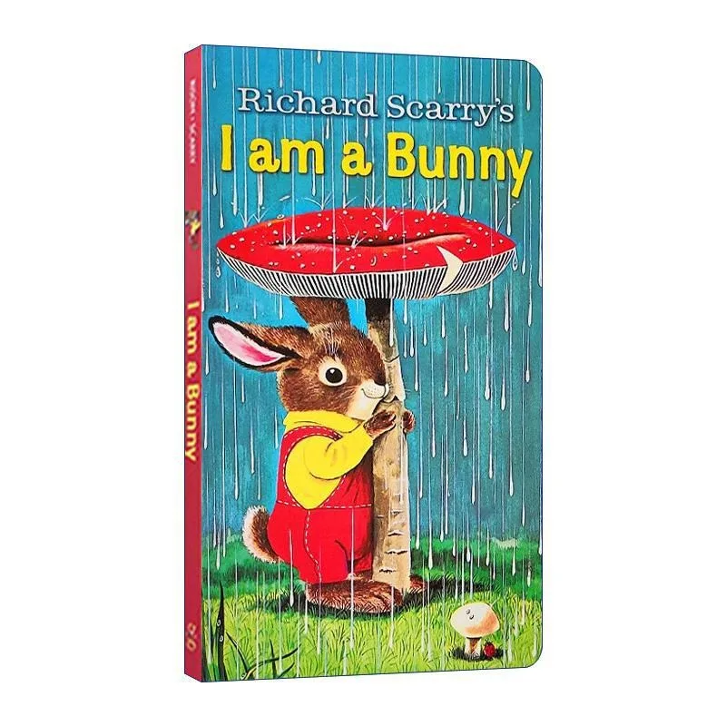 

Original English Picture Book I Am A Bunny, Children's English Enlightenment Book, Included in Liao Caixing's Reading List