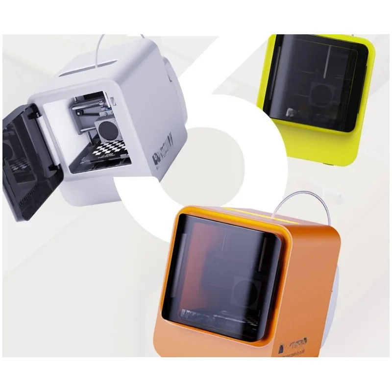 Portable Smart 3D Printer with with AI Modeling System, Massive Model Library DIY Toy, High-End Birthday Gift for Boys and Girls