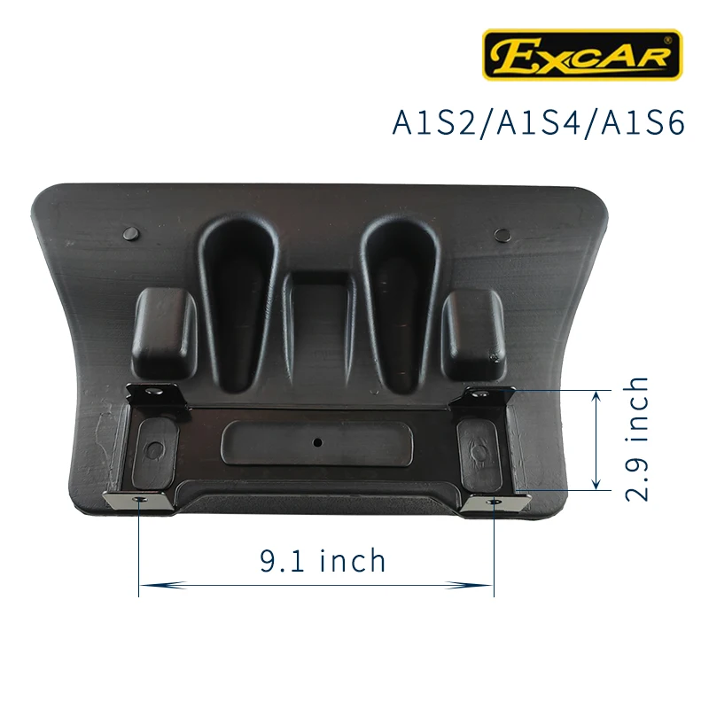 Golf car front bumper suitable for EXCAR A1S2 A1S4 A1S6 golf cart