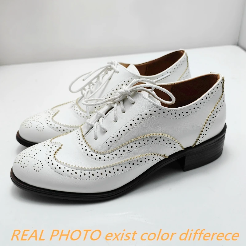 ASILETO 2024 stile britannico Vintage brogues Lace Up 3.5cm tacco in pelle verniciata Big Size 48 scarpe Casual da scuola per studenti