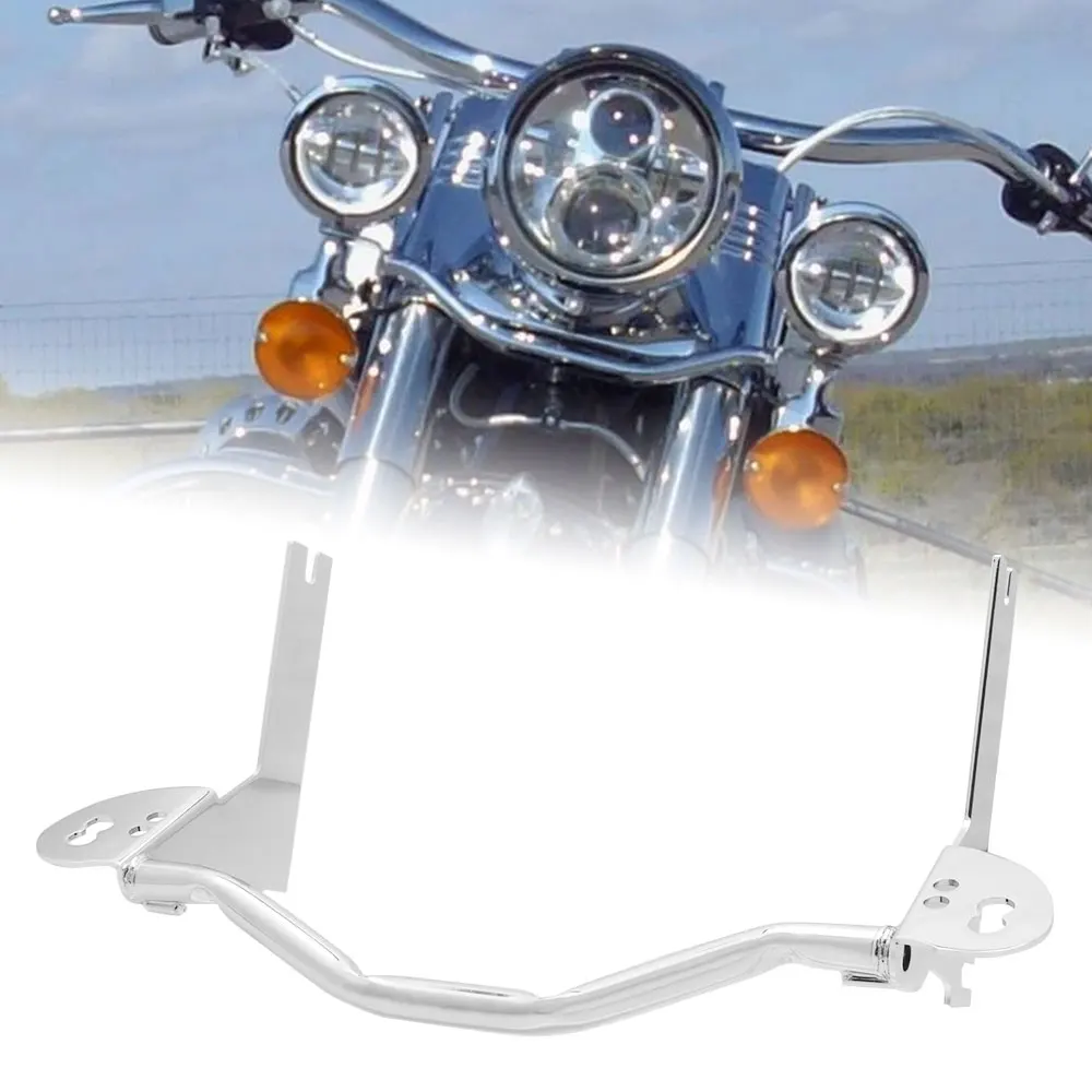 Motorcycle Auxiliary Fog Lights Bar Mount Bracket Fits For Harley Road King Street Electra Glide FLHT FLTR FLHX FLHTCU 1993-2025