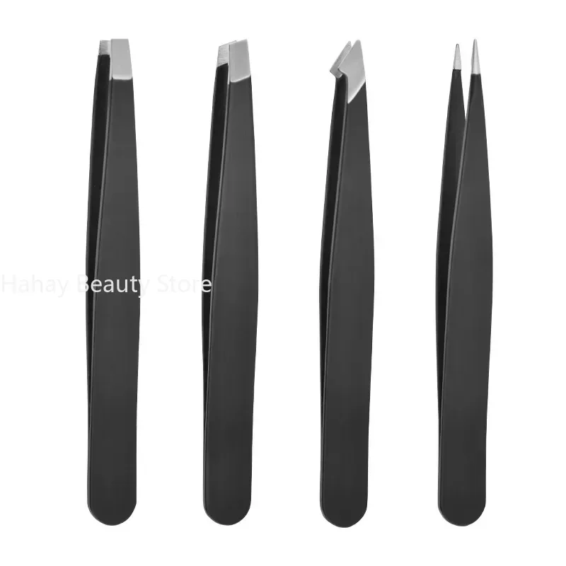 Face Hair Removal Beautfy Makeup Tool Eyebrow Tweezers Rose Gold Pincet Clips Stainless Steel Lash Extension Tweezers