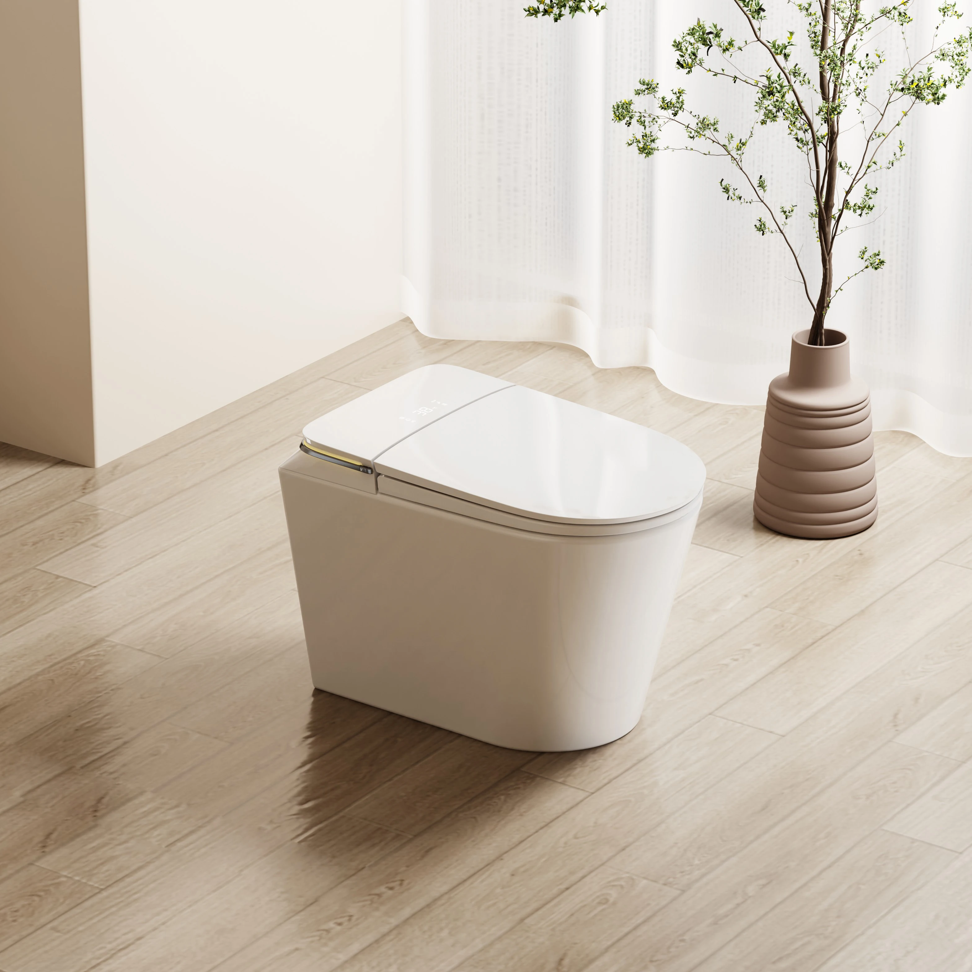 Premium Luxury High Quality Automatic Electric Smart Toilet for Bathroom