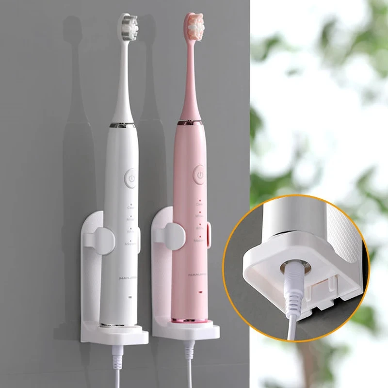 Traceless Toothbrush Stand Rack Organizer Electric Toothbrush Holder Wall Mounted Bathroom Accessories tandenborstelhouder