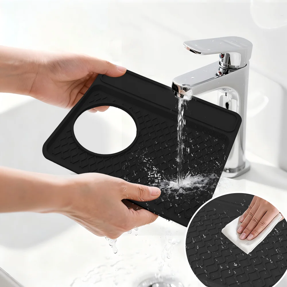Silicone Top Protector Mat Anti Scratch Heat Insulated Non Slip Pad for Breville Espresso Coffee Machine