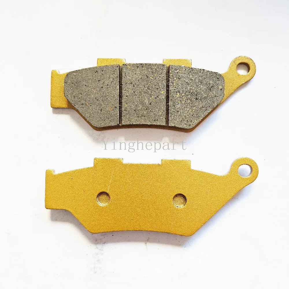 Motorcycle Front Rear Brake Pads For QJMOTOR Sai250R SRK250R SRK250RD QJ250R QJ250GS-29E single-sided swingarm version