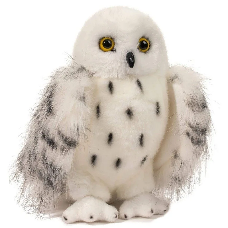 Película Harry Hedwig búho guía muñeco de piel de peluche juguetes para Navidad Año nuevo regalo de cumpleaños llavero de coche 20cm