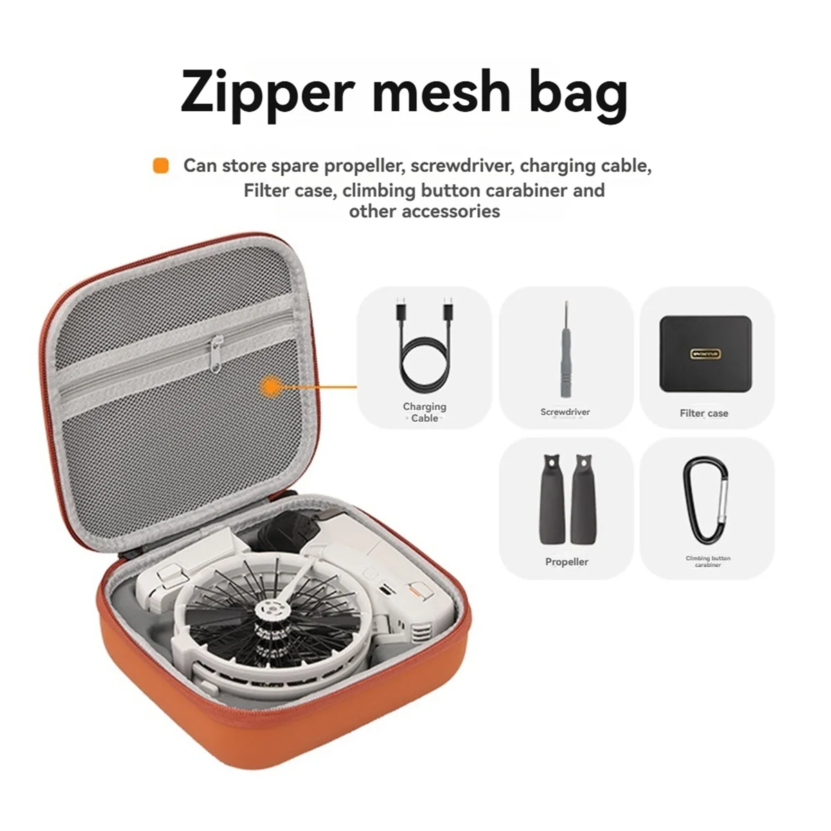 AT42  for Flip Storage Bag Portable Drone Protection Box Handbag for Smart Controller Accessories A