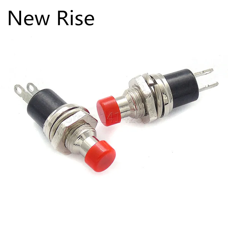 10PCS 7mm Normally Closed 2Pins Momentary Push Button Switch Reset Switch