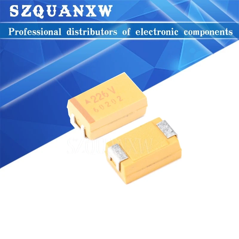 10PCS Tantalum Capa… - image