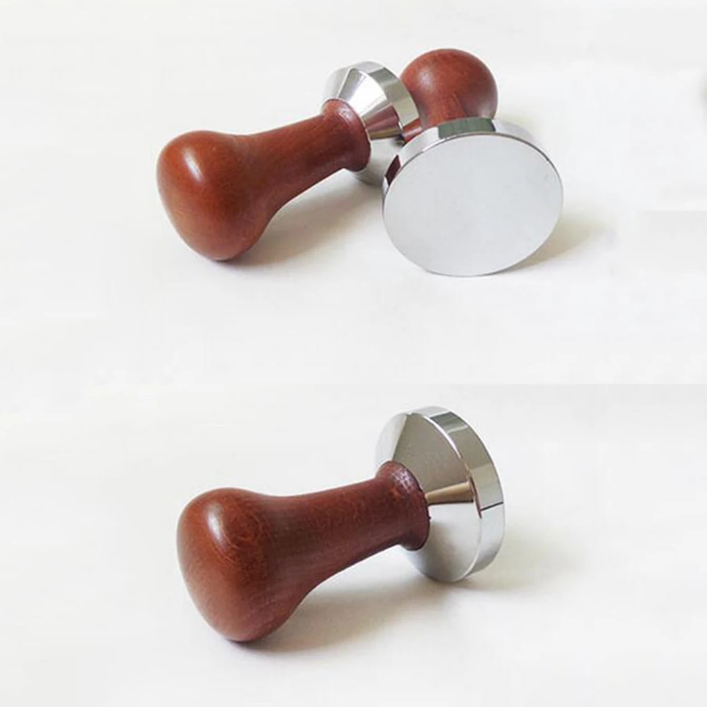 49/51/57.5/58mm Home Espresso Coffee Maker Coffee Bean Tamper Machined Coffee Tamper Base Barista Tool and Equipment Machine