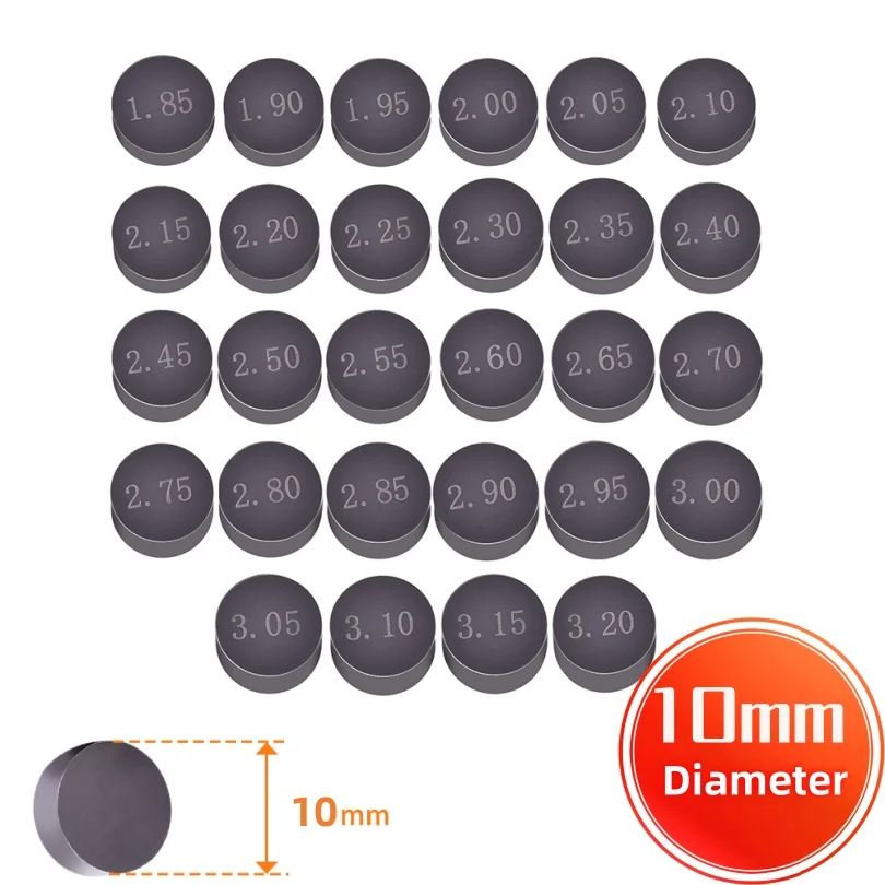 

10mm Motor Adjustable Valve Shim For KT* XCW400/450/500/690/990/1190/1290 for Harle* Street Night V-Rod for Aprilia RSV/ETV1000