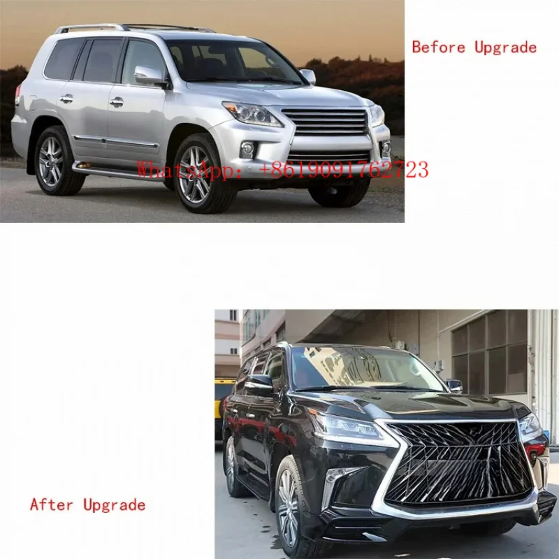 

LX570 Black Edition 2008-2016 Facelift Conversion Kit High-Quality Bumper Upgrade Accessories for Luxury SUVs