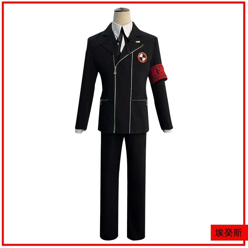 أنيمي ماكوتو يوكي تأثيري حلي Gekkoukan زي المدرسة الثانوية التطريز دعوى السراويل قميص ارتداء اليومي زي تنكر