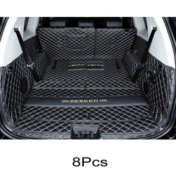Custom Trunk Mats For Exeed VX 2023 2022 2021 Chery Durable Cargo Liner Boot Carpets Accessories Interior Cover