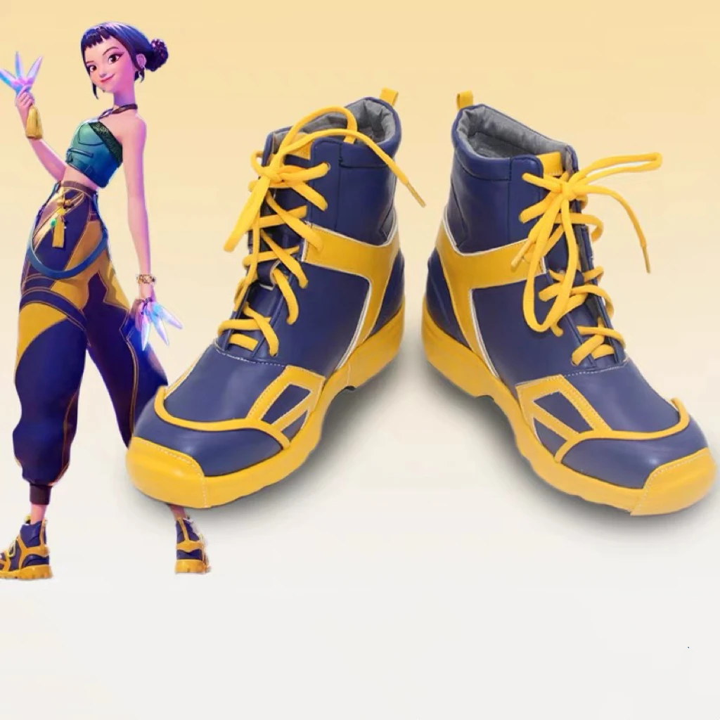 Anime k-pop chasseurs de démons Huntrix Rumi Mira Zoey Cosplay chaussures danse scène Performance bottes Halloween carnaval fête de noël