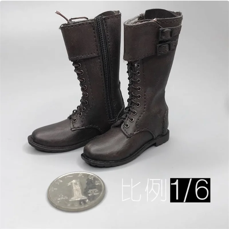 3ATOYS 1/6 Soldier Accessories Original Solid Shoes Combat Boots Model Toy Fit 12'' Action Figure Body In Stock