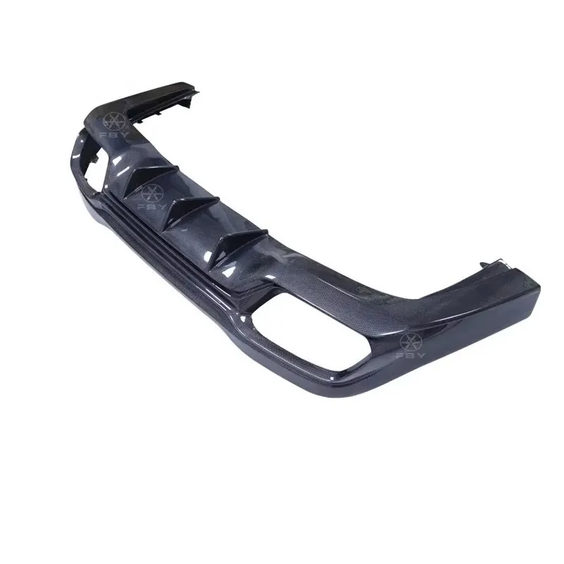 High Quality IMP Style Carbon Fiber Rear Bumper Lip Spoiler for Mercedes Benze AMG GT63 Rear Diffuser 2020-UP
