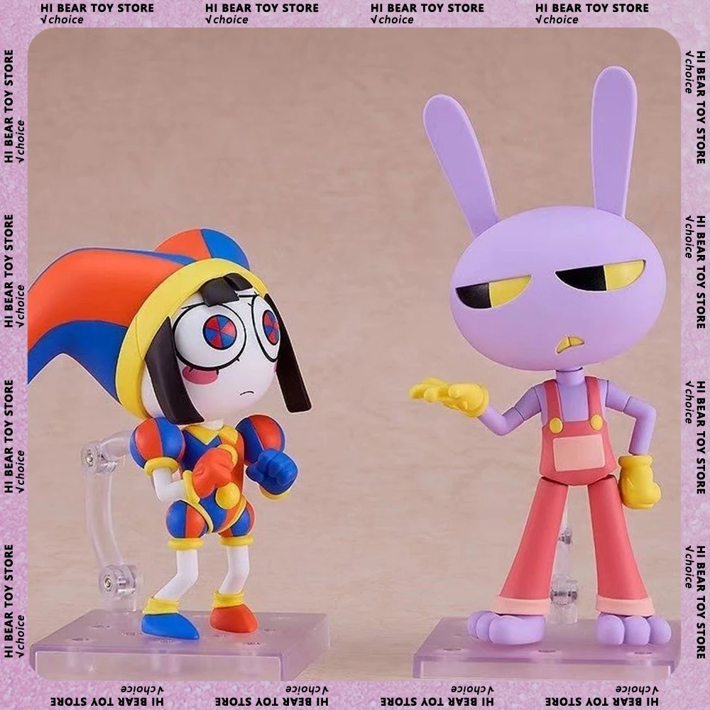 Pomni Figuren The Amazing Digital Circus Actionfigur Statue Jax Bewegliche Modellpuppen Sammlung Raumdekoration Spielzeug Kindergeschenke