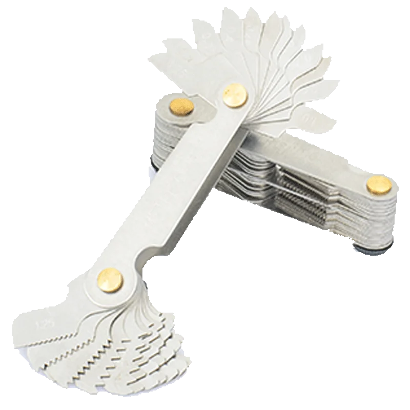 مقياس الأسنان نظام متري النظام الإمبراطوري قالب الموضوع قالب الضلع قياس الموضوع 55 درجة 60 درجة