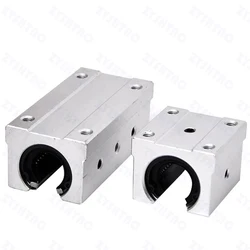 4pcs/lot SBR10UU SBR12UU SBR16UU SBR20UU SBR25UU SBR12LUU linear Ball Bearing Block open type CNC Router SBR linear guide