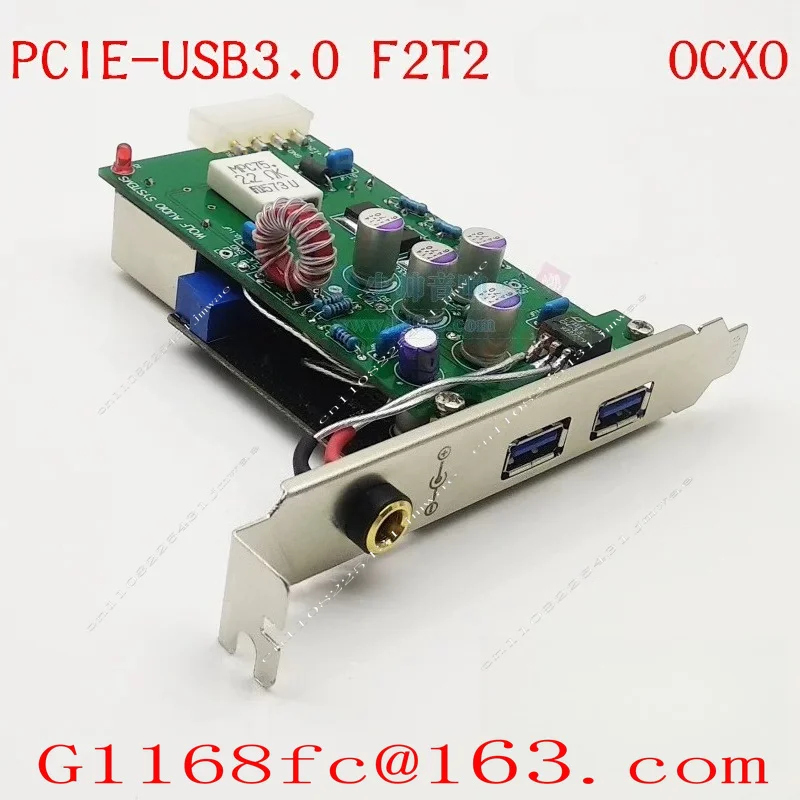 PCI-E to USB3.0 OCXO High Precision Clock OCXO Crystal Oscillator, Audio Dedicated