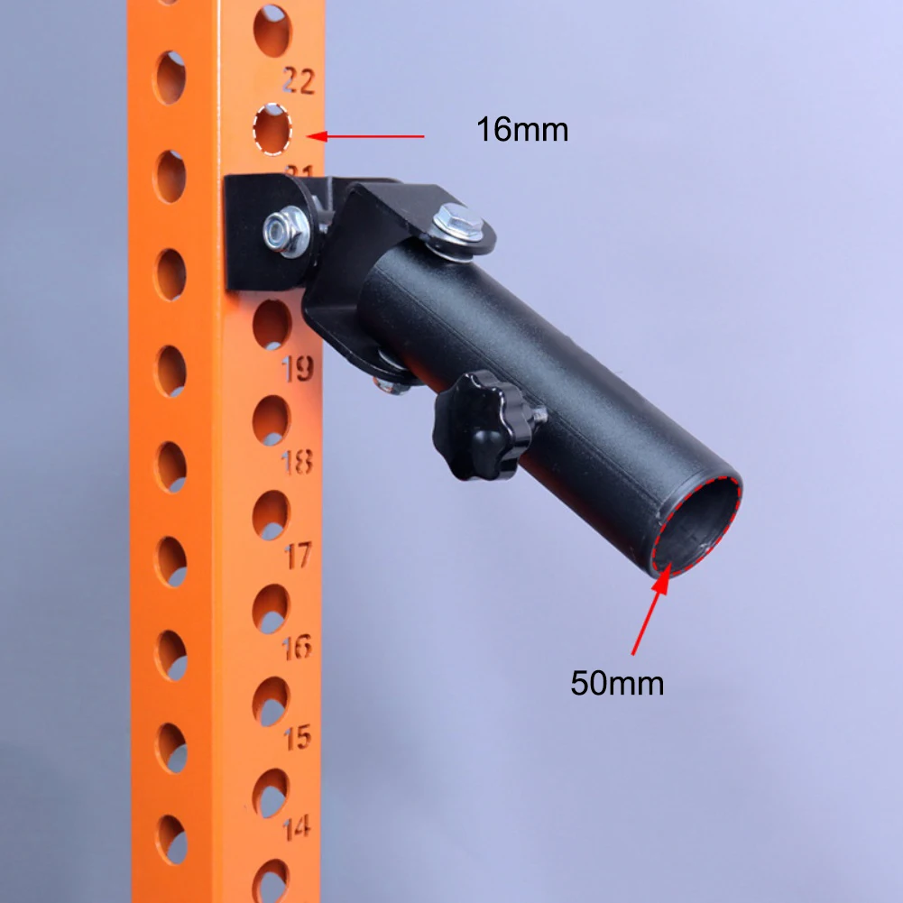 T Bar Row Attachment for Barbell Compatible with for Power Cage Landmine with 360 Degree Rotation Joint T Bar Row