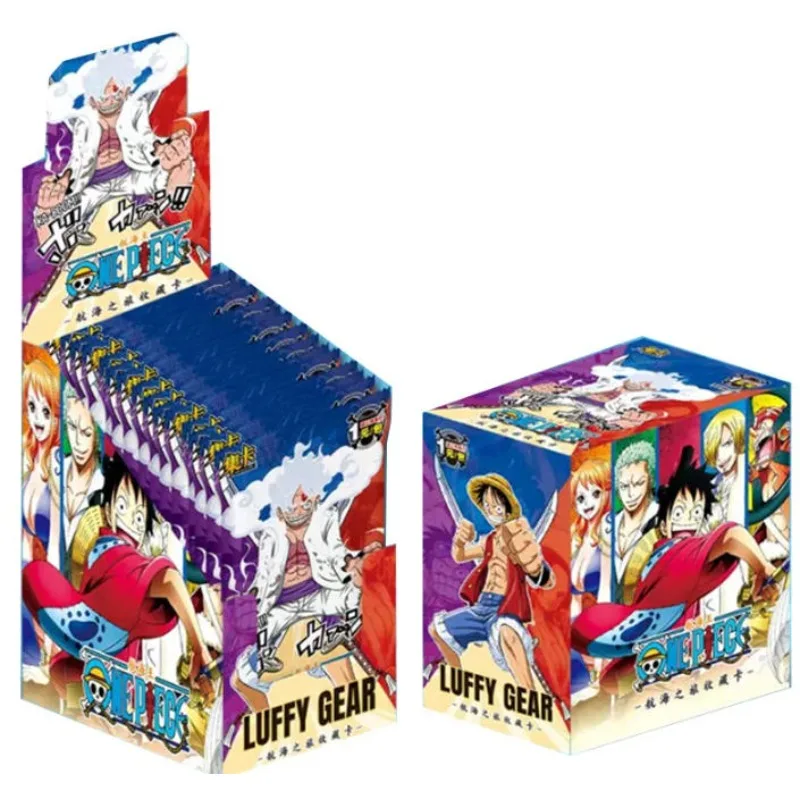 

One Piece Collections Редкие карты Box Booster Pack Аниме Луффи Зоро Нами Чоппер TCG Игра Коллекционная карта Детский подарок на день рождения