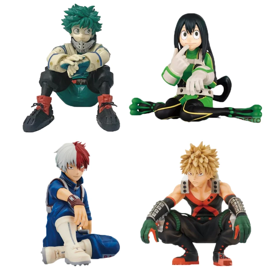 

Gift My Hero Academia Anime Figure Midoriya Izuku Todoroki Shouto Bakugou Katsuki 11cm Action Figures Anime Character Birthday