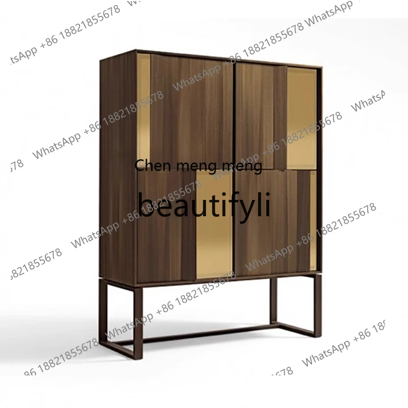 Wine cabinet hotel, model room, living room, display cabinet, wardrobe storage  H