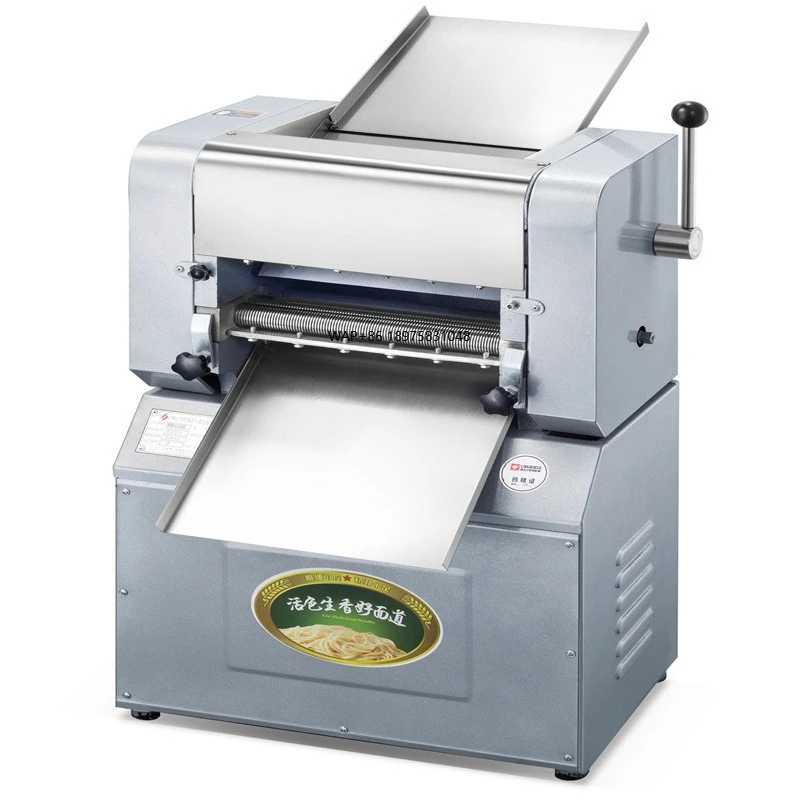 Electric Rice Noodle Machine Rollers Commercial Grade Stainless Steel Fresh Noodle Maker Adjustable Thickness