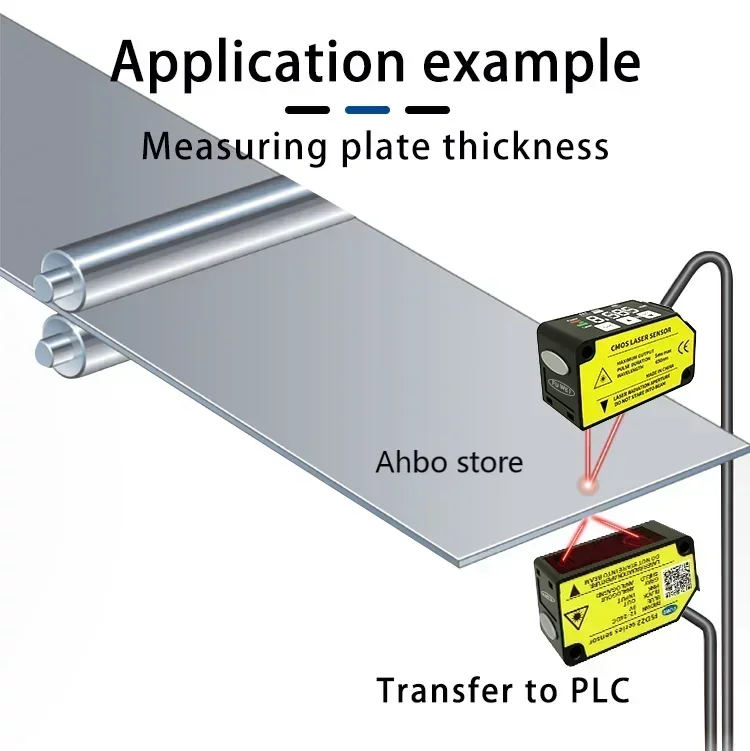 FSD22-400N-UI High Accuracy Displacement Range 400mm Analog 4~20 mA for Laser Displacement Sensor