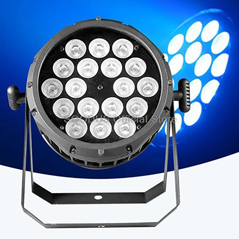 

Par Lights LED Stage RGBW Wash DJ Lights DMX512 With Sound Activated Party Light For Christmas Halloween Disco Club Wedding
