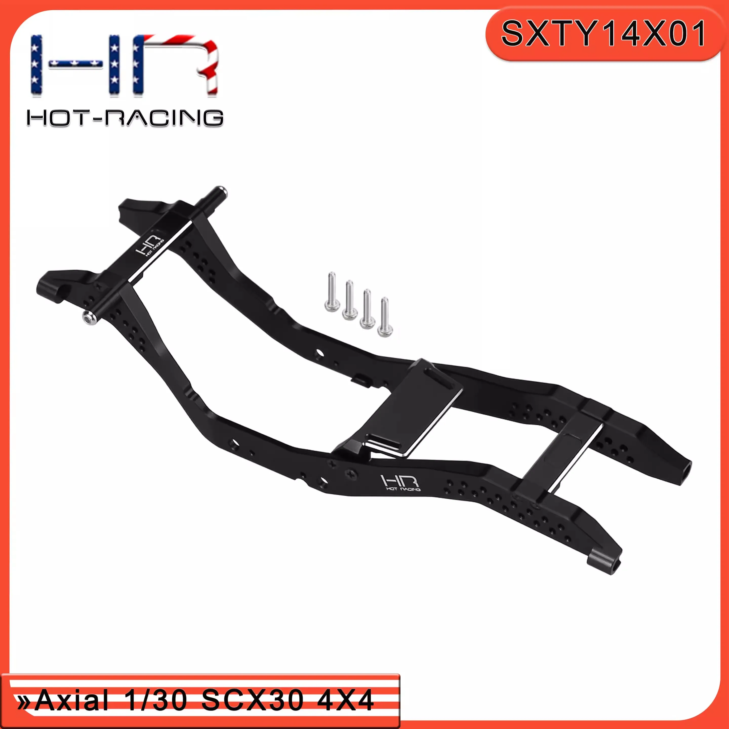 

Алюминиевая рама HR Axial SCX30 с многофункциональными регулируемыми отверстиями