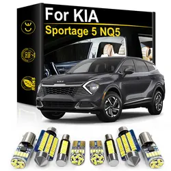 Car Led Interior Light Kit For Kia Sportage 5 NQ5 2021 2022 2023 LED Bulbs License Plate Lamp Canbus No Error