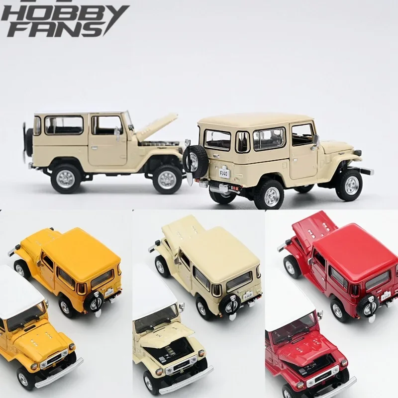 

Литая под давлением модель автомобиля для любителей хобби 1:64 LAND CRUISER FJ40